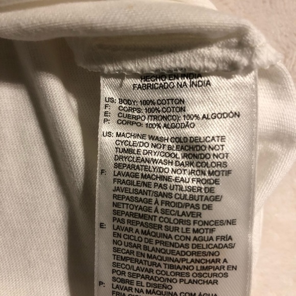 Practical Reebok Brand crew neck white t- shirt with frontal green design - Picture 4 of 5